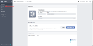 Goto app dashboard