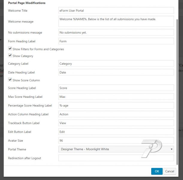 eForm-UP-Shortcode-Portal