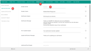Disable User Notification