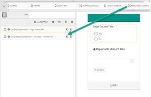 Add eForm Repeatable Element
