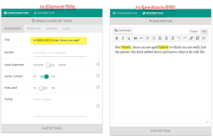 Example Interactive Form