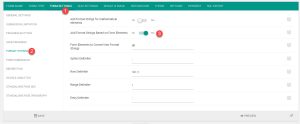 Enable Format String Option