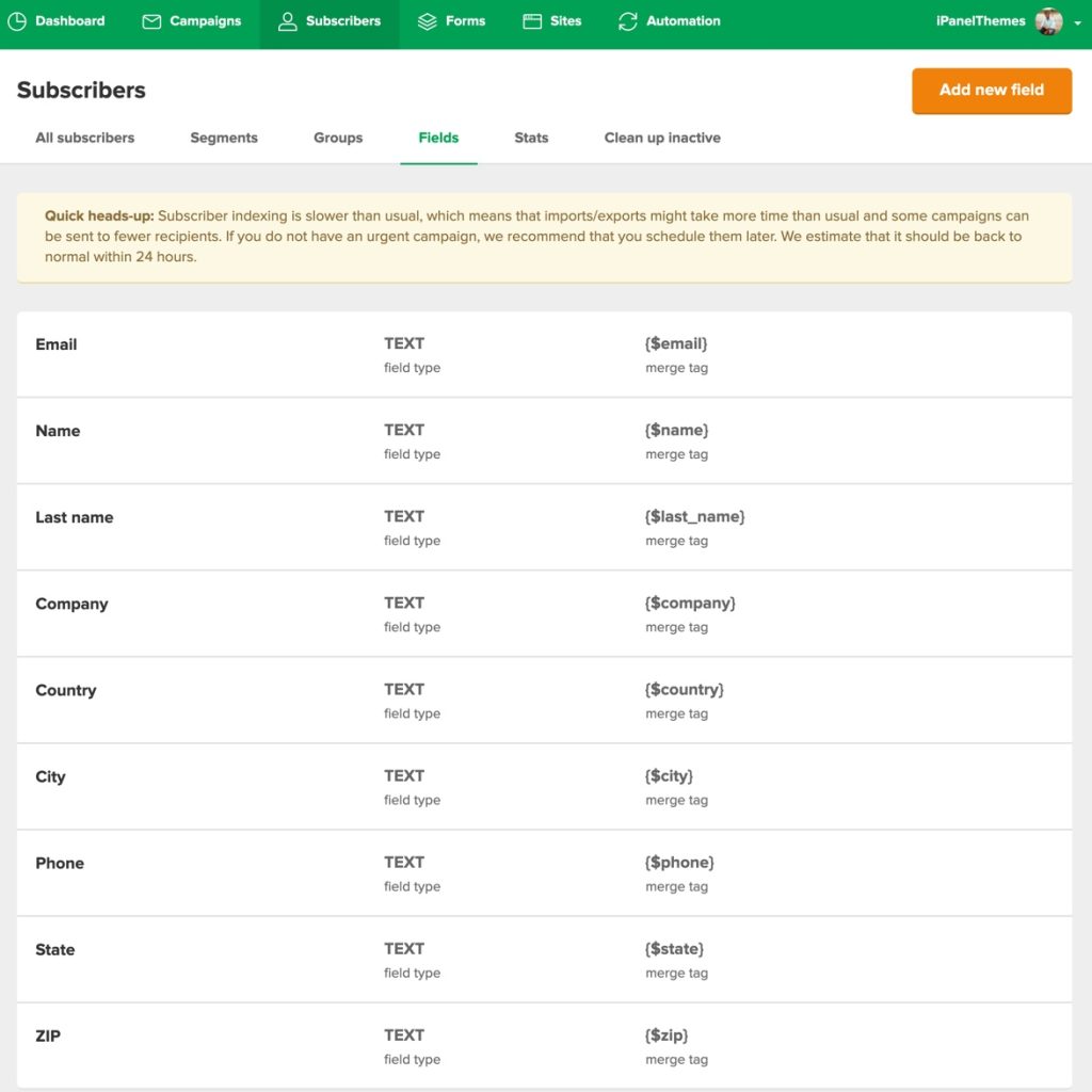 MailerLite Integration with eForm - eForm